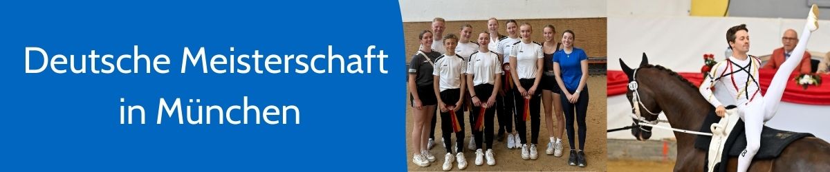 Read more about the article Deutsche Meisterschaft Voltigieren 2025 – RSV Neuss erfolgreich in München-Riem